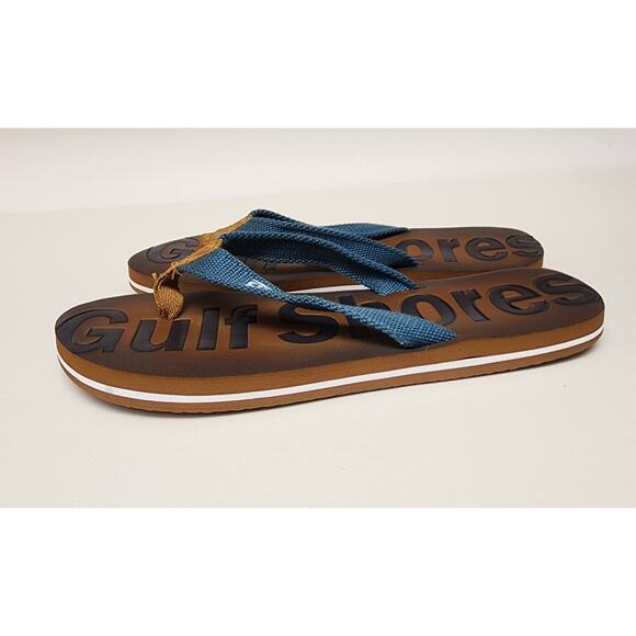 Robin Ruth Mens Flip-Flop "Golf Shoes" Sandals Size 10 - Picture 6 of 8
